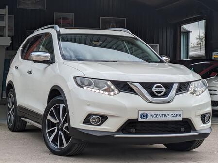 NISSAN X-TRAIL 1.6 dCi Tekna. 2 OWNERS. BIG SPEC. NISSAN HISTORY. PAN ROOF. CAMERAS. SAT NAV. HEATED LEATHER.