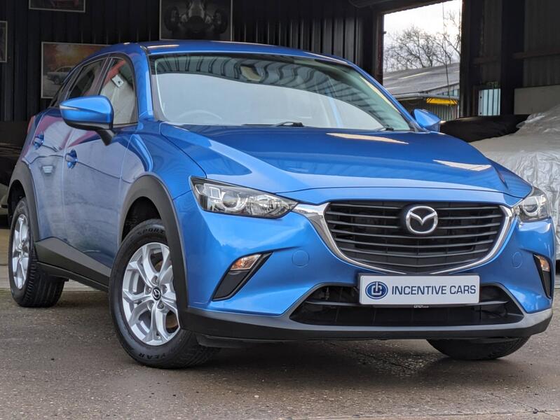 View MAZDA CX-3 1.5 SKYACTIV-D SE Nav manual. ULEZ & CAZ. 2 OWNERS. SAT NAV. FOLDING MIRRORS.