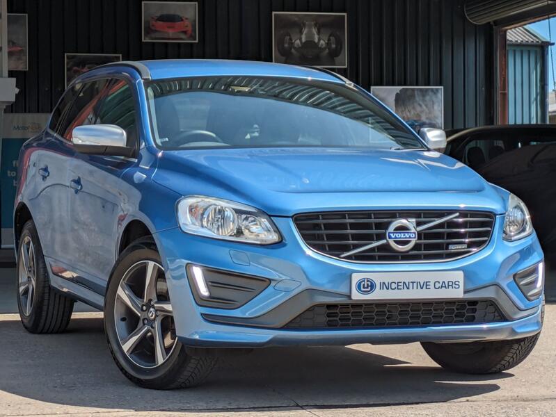 View VOLVO XC60 2.0 R-Design D4 (181hp) 2 OWNERS. 9 SERVICES. HEATED SEATS. JUST SERVICED. £35 RFL