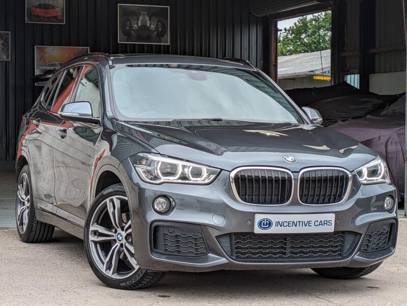 View BMW X1 2.0 xDrive18d M Sport automatic. SAT NAV. PAN ROOF. HEATED LEATHER. 2 OWNERS. JUST SERVICED