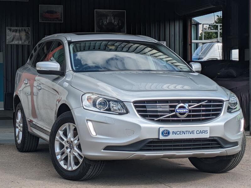 View VOLVO XC60 2.4 D5 SE Lux Nav BIG SPECIFICATION. PAN ROOF. SAT NAV. HEATED LEATHER. REAR CAMERA. 12 SERVICES