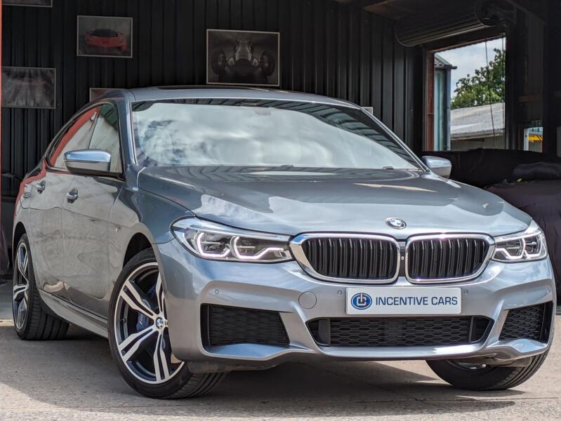 View BMW 6 SERIES 630d M Sport GT. HUGE SPECIFICATION. BMW HISTORY. HUD. CARPLAY. PAN ROOF. SAT NAV. HTD S/WHL 2 OWNER