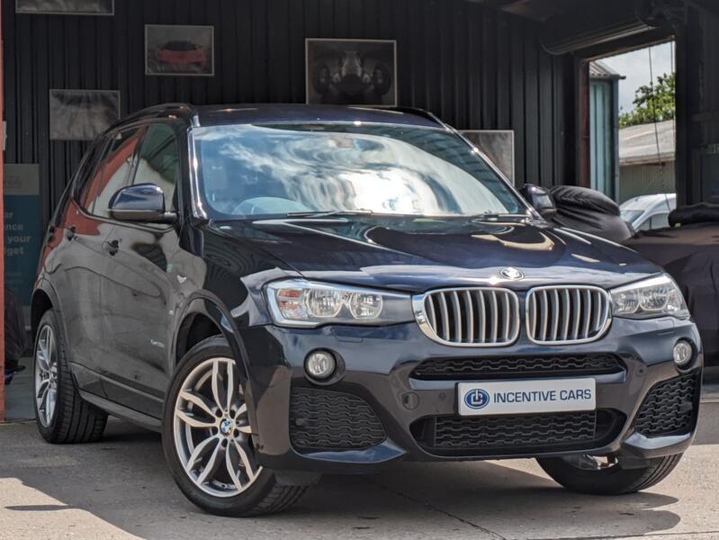 View BMW X3 xDrive30d M Sport automatic. 1 OWNER. 9 SERVICE VISITS. SAT NAV. HEATED LEATHER.