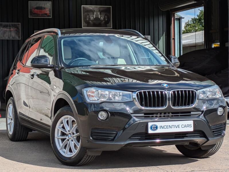 View BMW X3 xDrive20d SE 2.0 AWD Automatic. 2 OWNERS. HEATED FULL LEATHER. SAT NAV. REAR CAMERA. BMW HISTORY.