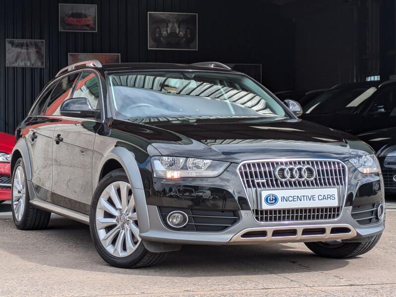 View AUDI A4 ALLROAD 2.0 TDI quattro automatic. SAT NAV. FULL HISTORY. HEATED LEATHER. DVD PLAYER. POWER BOOT