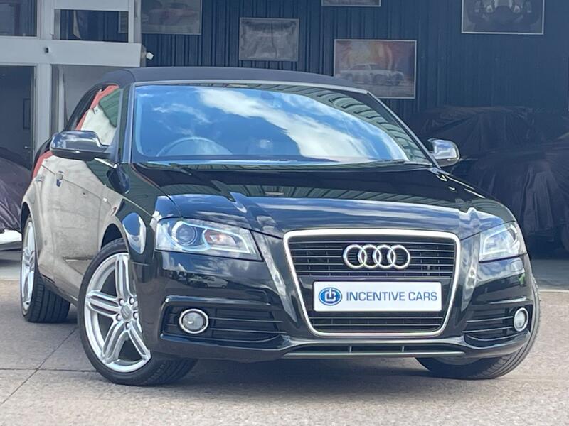 View AUDI A3 Cabriolet 2.0 TDI S line Final Edition. 1 OWNER. 30K MILES. SAT NAV. BOSE. HEATED LEATHER. £35RFL