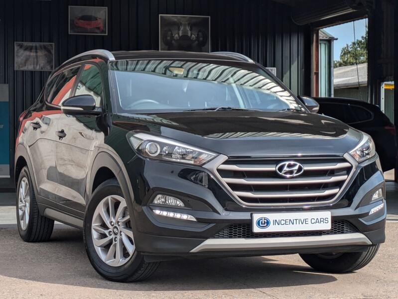 View HYUNDAI TUCSON 1.6 GDi Blue Drive SE Nav. CARPLAY. SAT NAV. HEATED SEATS. REAR CAMERA. ANDROID AUTO