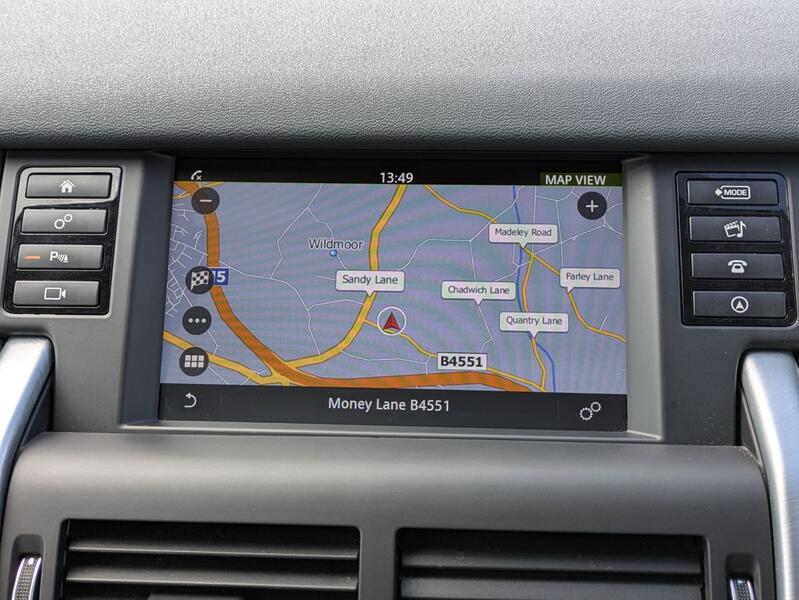 View LAND ROVER DISCOVERY SPORT 2.0 eD4 SE Tech. PAN ROOF. XENON PACK. REAR CAMERA. LANE ASSIST. HEATED SEATS. SAT NAV. SERVICE HIST