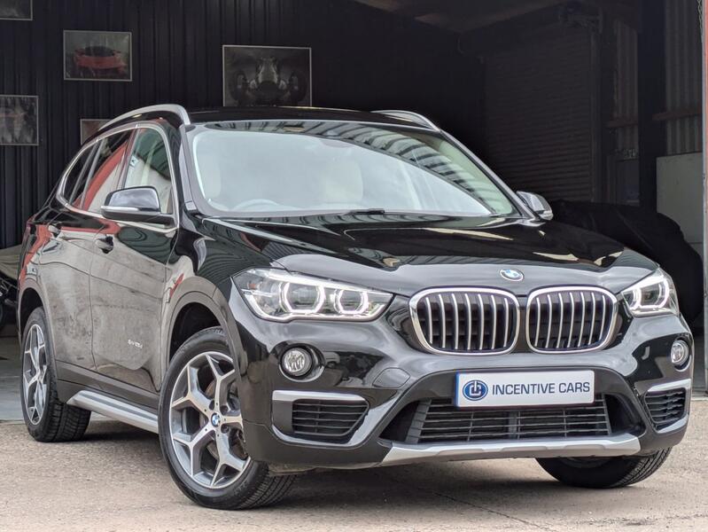 View BMW X1 xDrive25d xLine 2.0d automatic. SAT NAV. HEATED LEATHER. XENON LIGHTS. 5 SERVICES.