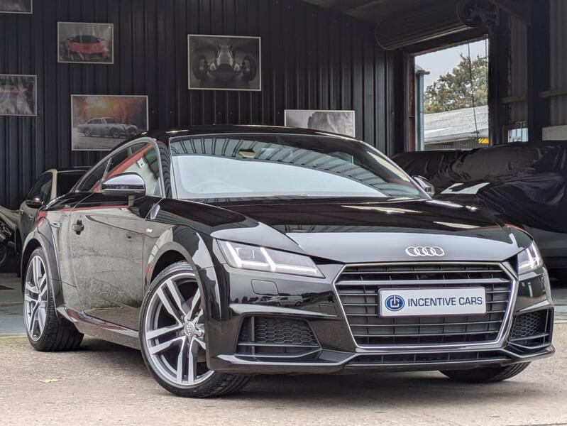 View AUDI TT 1.8 TFSI S line coupe. 1 OWNER. DVD PLAYER. VIRTUAL DASH. 