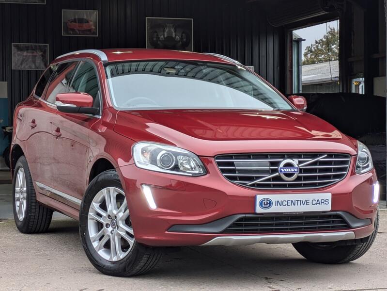 View VOLVO XC60 2.4 SE Lux Nav D4 AWD. 2 OWNERS. 9 SERVICES. SAT NAV. ACTIVE XENON LIGHTS. HEATED LEATHER. 