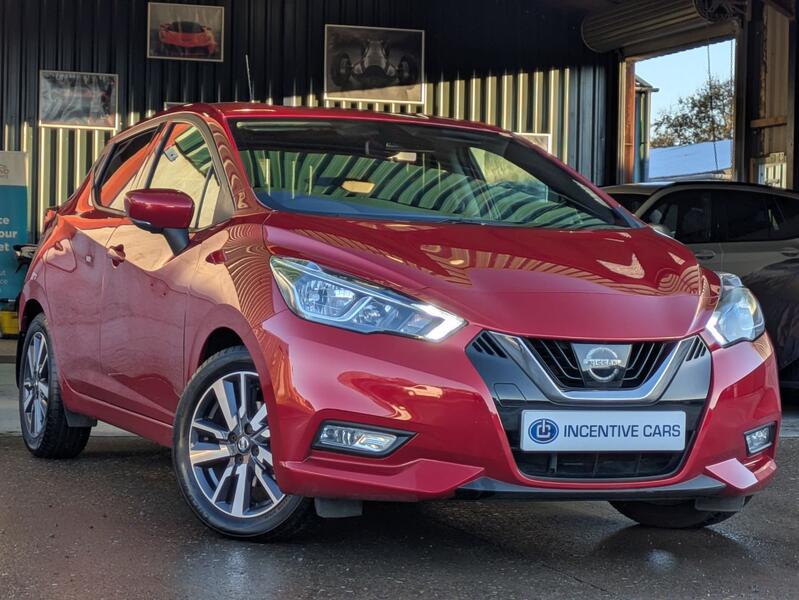 View NISSAN MICRA 0.9 IG-T N-Connecta 5dr. 2 OWNERS. 360 CAMERA. SAT NAV. REAR CAMERA. FOLDING MIRRORS. JUST SERVICED