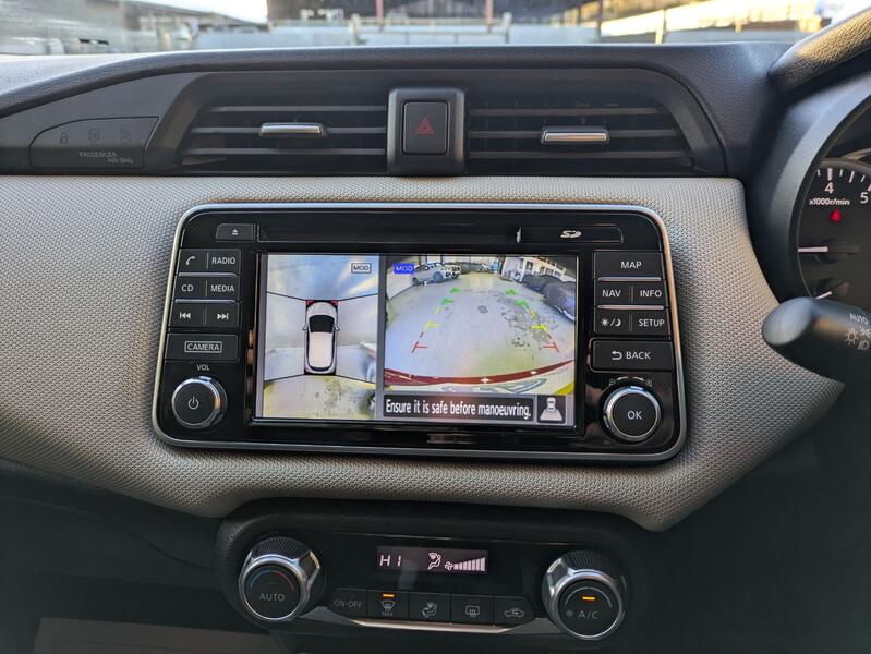 View NISSAN MICRA 0.9 IG-T N-Connecta 5dr. 2 OWNERS. 360 CAMERA. SAT NAV. REAR CAMERA. FOLDING MIRRORS. JUST SERVICED