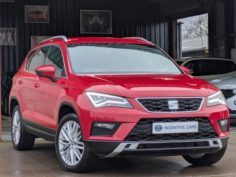 View SEAT ATECA 2.0 TDI XCELLENCE 4Drive. 2 OWNERS. BIG SPEC. HEATED LEATHER. SAT NAV. SERVICE HISTORY