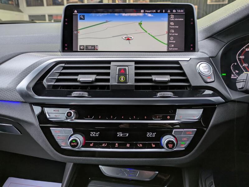 View BMW X3 xDrive20d M Sport automatic. HIGH SPEC. CARPLAY. VIS PACK. HTD STS & S/WHL. PARK ASST & CAMERA.
