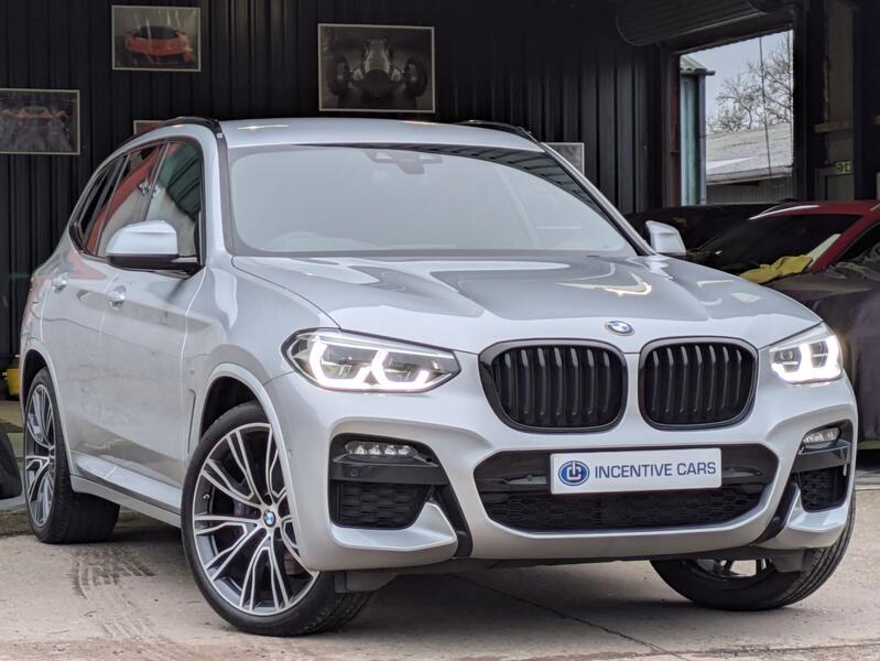 View BMW X3 xDrive20d M Sport automatic. HIGH SPEC. CARPLAY. VIS PACK. HTD STS & S/WHL. PARK ASST & CAMERA.