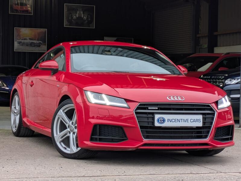 View AUDI TT 2.0 TFSI S line quattro automatic. 1 OWNER. SAT NAV. SUPER SPORT SEATS. B&O SOUND. LED LIGHTS. FSH.