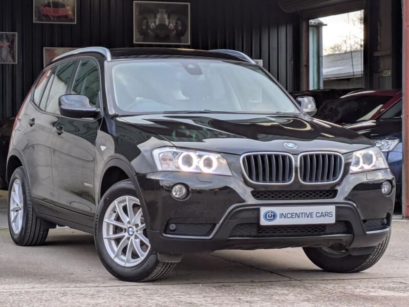 View BMW X3 xDrive20d SE automatic. 1 OWNER. BMW HISTORY. HUD. PRO NAV. HEATED LEATHER. REAR CAMERA. 