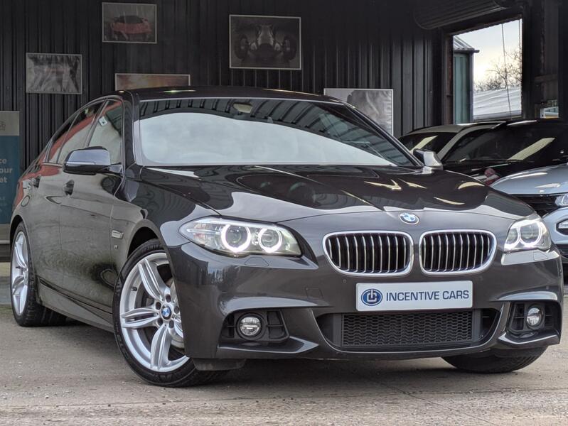 View BMW 5 SERIES 520d M Sport Saloon automatic. £10K OF OPTIONS. PRO NAV. HARMAN KARDON. ADAP XENONS. HEATED LEATHER