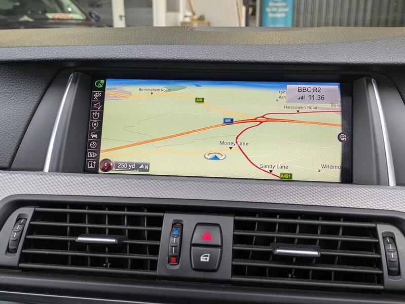View BMW 5 SERIES 520d M Sport Touring automatic. PRO NAV. HEATED LEATHER. PRO MEDIA PACK. BMW SERVICE HISTORY