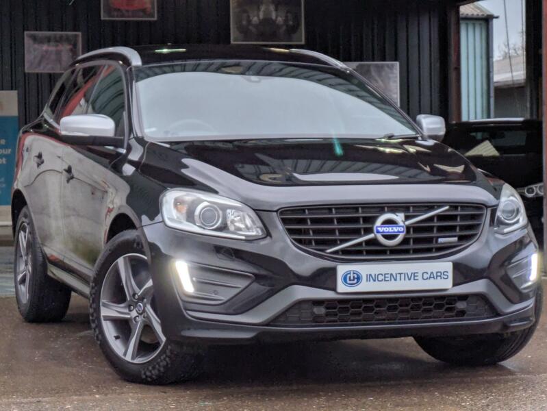 View VOLVO XC60 2.4 D4 R-Design Lux Nav. HIGH SPEC. REAR ENTERTAINMENT. SAT NAV. VOLVO SERVICE HISTORY.