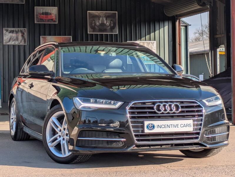 View AUDI A6 2.0 TDI ultra S line Avant automatic 190ps. £35 ROAD TAX. SAT NAV. HEATED LEATHER. XENONS. FSH.