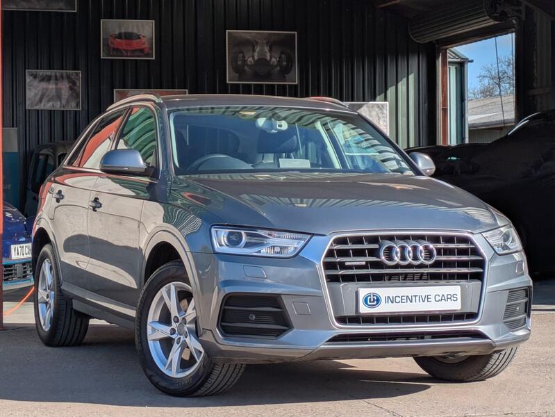 View AUDI Q3 2.0 TDI SE quattro manual. 2 OWNERS. 6 SERVICE VISITS. BI XENON LIGHTS. PARKING SENSORS.