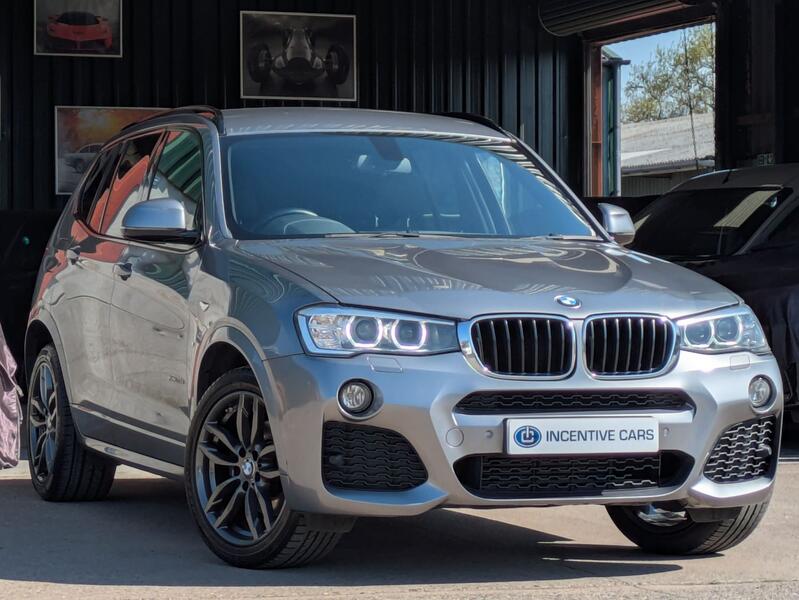 View BMW X3 xDrive20d M Sport automatic. GREAT SPEC. PRO NAV. HEATED LEATHER. REAR CAMERA. FSH. 