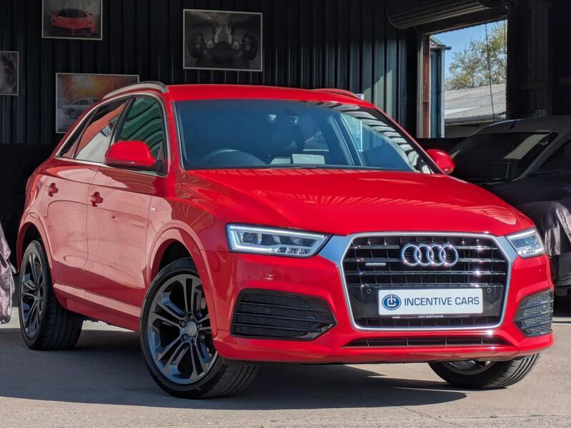 View AUDI Q3 2.0 TDI S line Plus. SAT NAV. 19