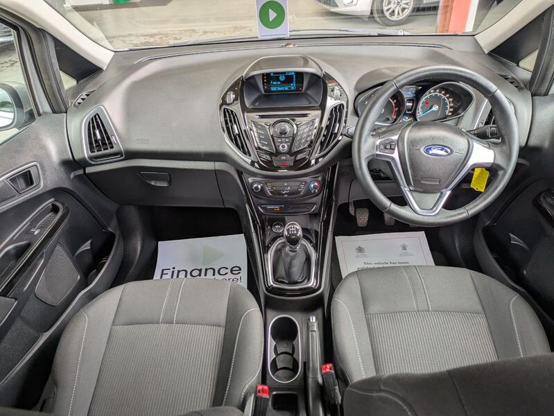 View FORD B-MAX 1.0 T EcoBoost Zetec. 9 SERVICES. £35 ROAD TAX. REAR PARK SENSORS. FOLDING MIRRORS. JUST SERVICED.