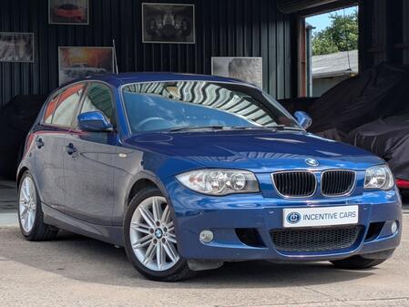 BMW 1 SERIES 120d M Sport 5 door automatic. HEATHED FULL LEATHER. LOW MILEAGE. 12 SERVICE VISITS. COMFORT PACK.