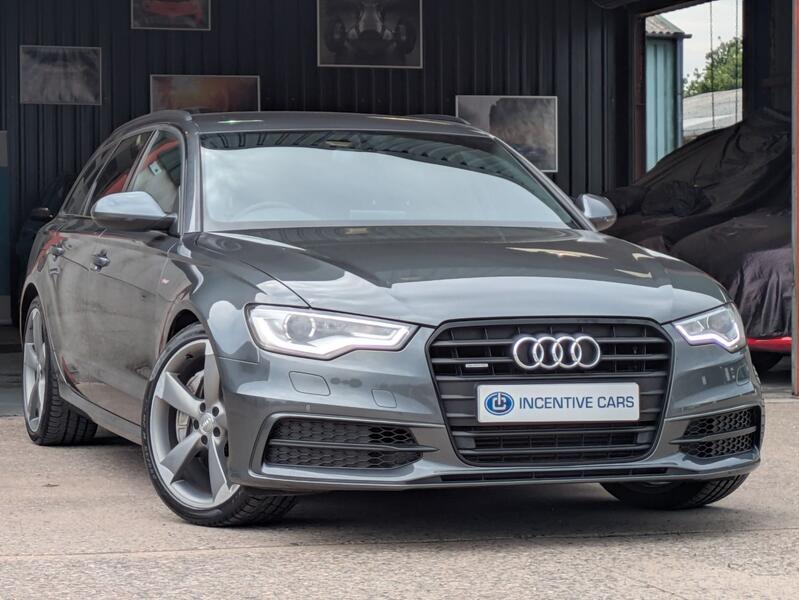 View AUDI A6 AVANT 3.0 BiTDI V6 Black Edition quattro tiptronic 313PS. GREAT SPEC AND HISTORY. HEATED LEATHER. SAT NAV.
