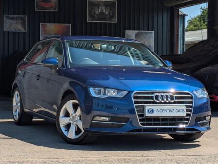 AUDI A3 1.4 TFSI Sport Sportback. 1 OWNER. SAT NAV. FULL SERVICE HISTORY. REAR PARK SENSORS. CRUISE CONTROL.