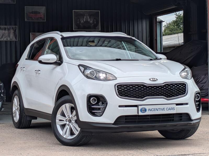 View KIA SPORTAGE 1.6 GDi 2 SUV. 2 OWNERS. FULL SERVICE HISTORY. APPLE CARPLAY. REAR CAMERA. SAT NAV.