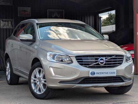 VOLVO XC60 2.4 D5 SE Lux Nav AWD automatic. 11 SERVICES, DVD PLAYER, SAT NAV, HEATED LEATHER, FAMILY PACK.