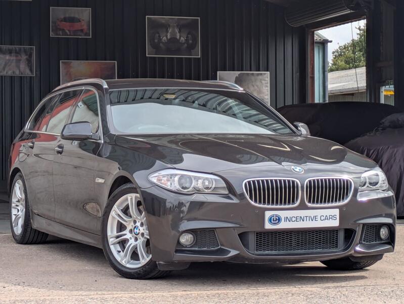 View BMW 5 SERIES 525d M Sport Touring. PRO NAV. HEATED LEATHER. LAST KEEPER FOR 10 YEARS. FULL HISTORY.