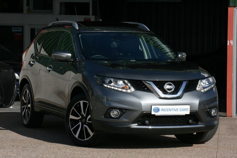 View NISSAN X-TRAIL Tekna 7 SEAT 4WD 1.6dci 130 S-S 4x4. 2 OWNERS. HIGH SPEC. PAN ROOF. SAT NAV. HEATED LEATHER. 64 REG