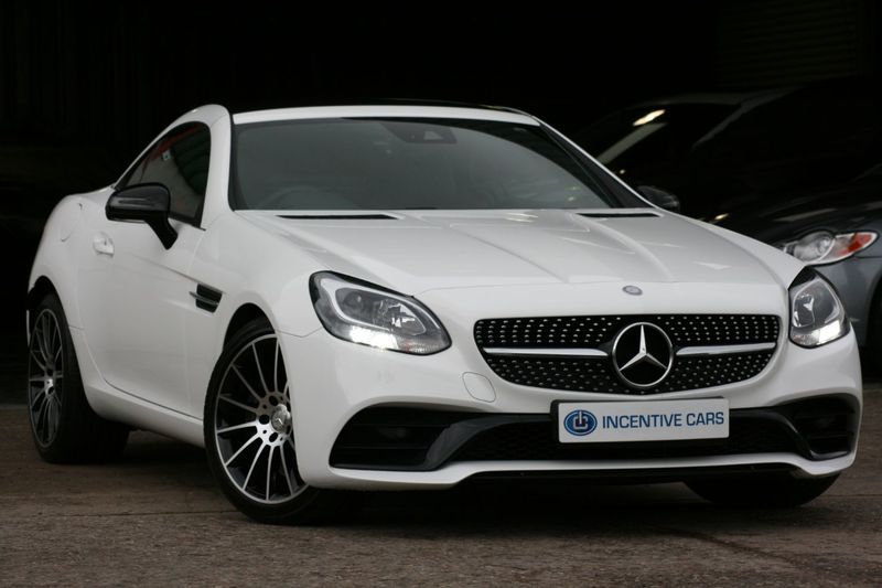 View MERCEDES-BENZ SLC 250D AMG LINE 2.1 GTRONIC AUTOMATIC. HIGH SPEC. OVER 5K OPTIONS. SAT NAV. AIR SCARF. FULL HISTORY