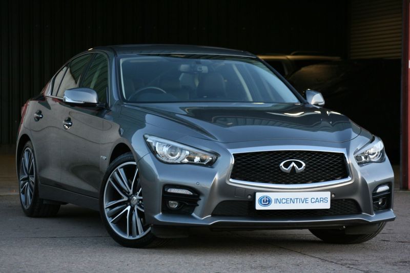View INFINITI Q50 S SPORT TECH HYBRID AWD 3.5 automatic. TOP OF THE RANGE MODEL WITH FULL HISTORY. 2 OWNERS. LOW MILES