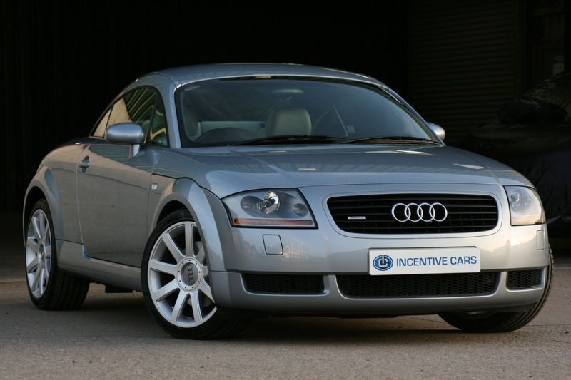 View AUDI TT 1.8T QUATTRO 225BHP COUPE. 1 OWNER. LOW MILEAGE. BOSE. 6CD. HEATED LEATHER. XENON HEADLIGHTS