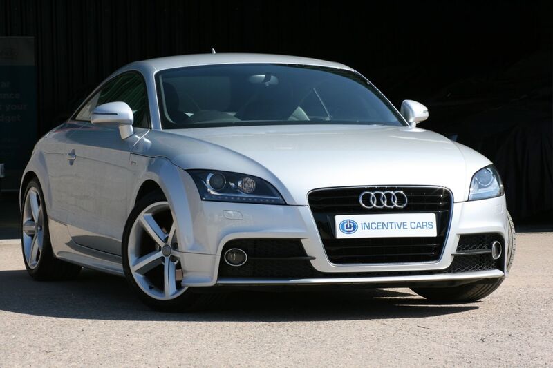 View AUDI TT S LINE 1.8TFSI S TRONIC AUTOMATIC COUPE. SAT NAV. BOSE SOUND. XENONS. SERVICE HISTORY. 2 OWNERS