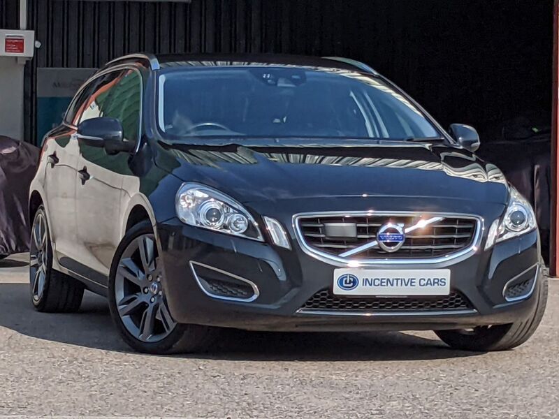 View VOLVO V60 D3 SE LUX 2.0 5 CYL. AUTOMATIC. 1 OWNER. OVER 6K OF OPTIONS. FULL SERVICE HISTORY. SAT NAV. HTD LTHR