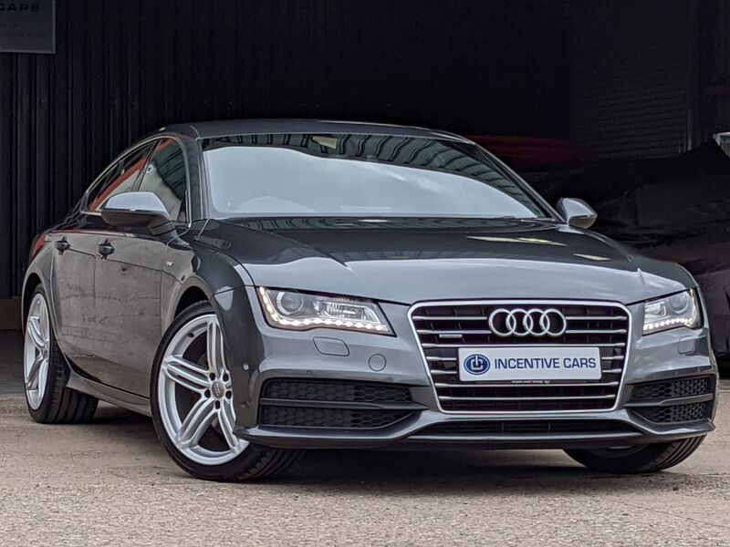 View AUDI A7 3.0TDI 242ps QUATTRO S LINE SPORTBACK S TRONIC AUTO. 2 OWNERS. GREAT SPEC AND SERVICE HISTORY.