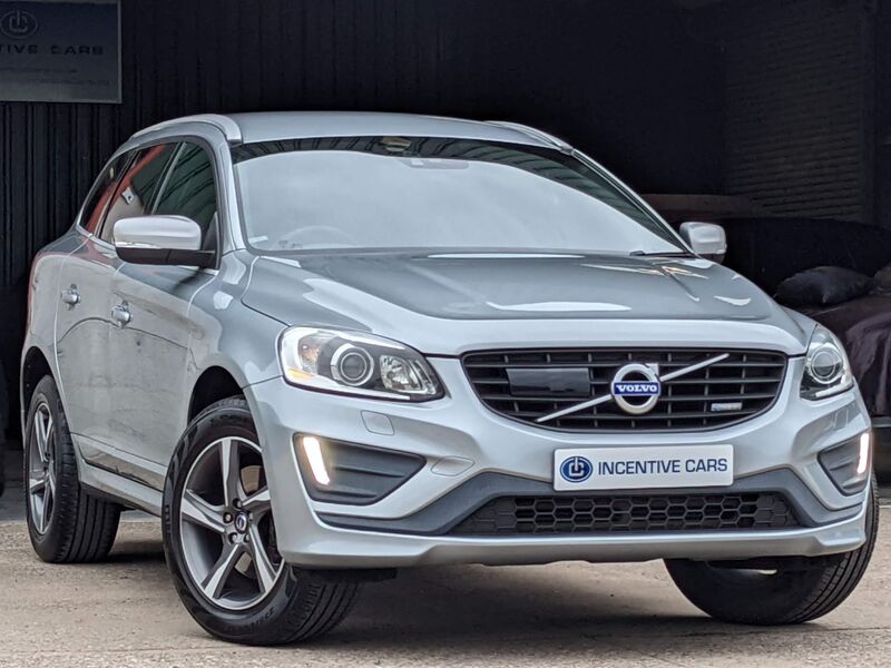 View VOLVO XC60 R-DESIGN LUX NAV D4 2.0 163 AUTO 2WD. 9 STAMP HISTORY. SAT NAV. DVD PLAYER. ACTIVE XENONS.