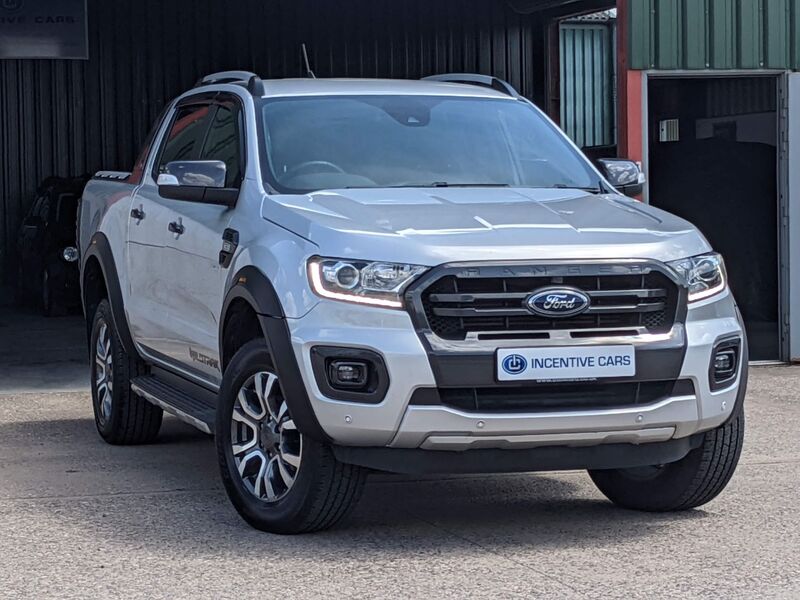 View FORD RANGER WILDTRAK 3.0TDCI V6 4WD. NO VAT. EURO 6 200PS DOUBLE CAB. SAT NAV. HEATED LEATHER. REAR CAMERA