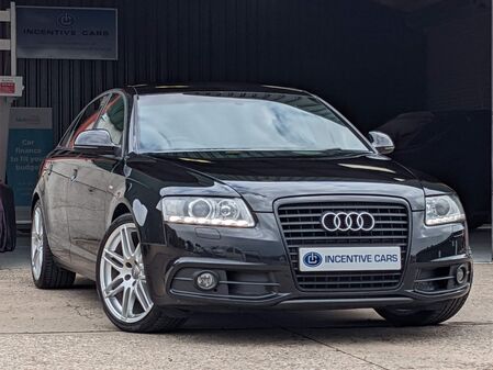 AUDI A6 2.0TDI LE MANS S LINE 4DR MANUAL. SERVICE HISTORY. DVD PLAYER. SAT NAV. BOSE SOUND. HEATED LEATHER.