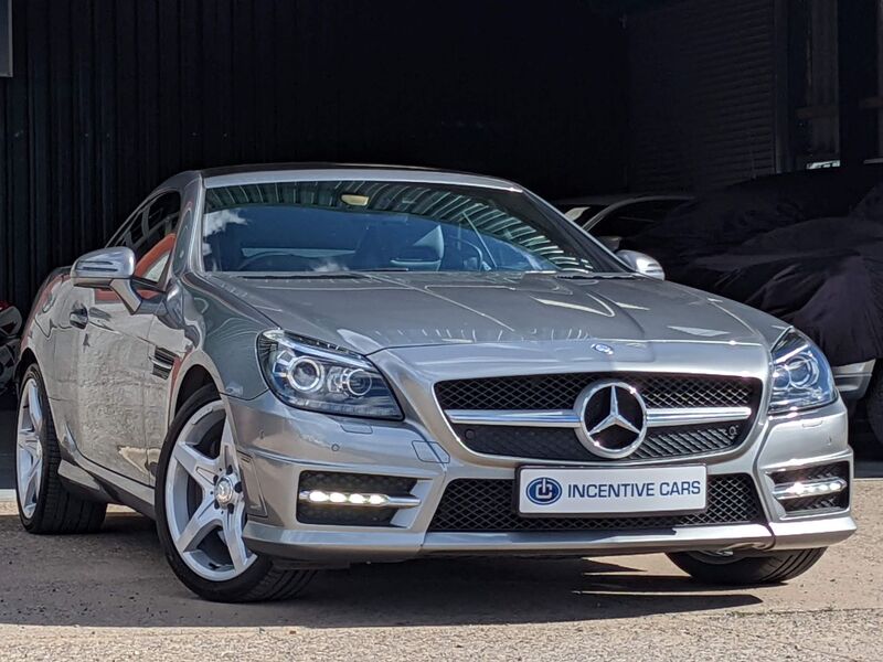 View MERCEDES-BENZ SLK 250 AMG SPORT 2.1CDI AUTOMATIC BIG SPEC. PAN ROOF. COMAND SAT NAV. AIR SCARF. INTEL LIGHT SYS. FMBSH