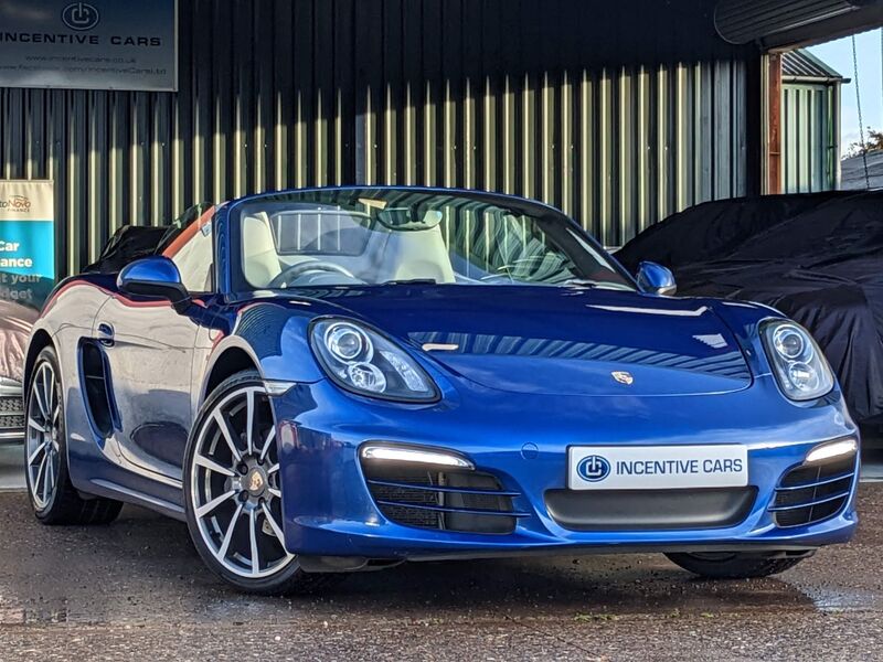 View PORSCHE BOXSTER 981 2.7 PDK ROADSTER. PCM. SAT NAV. HEATED LEATHER. 20