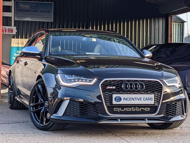 View AUDI RS6 AVANT 4.0TFSI V8 QUATTRO 560BHP TIPTRONIC QUATTRO. DYNAMIC PACK. PAN ROOF. IMMACULATE CONDITION
