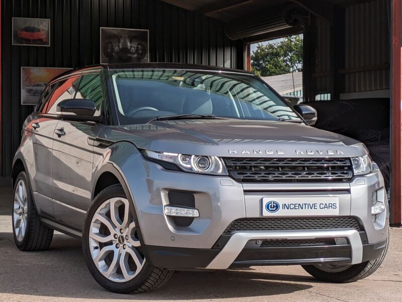 View LAND ROVER RANGE ROVER EVOQUE 2.2 SD4 DYNAMIC LUX MANUAL. HUGE SPECIFICATION. TV. PAN ROOF. SAT NAV. DVD PLAYER. JUST SERVICED